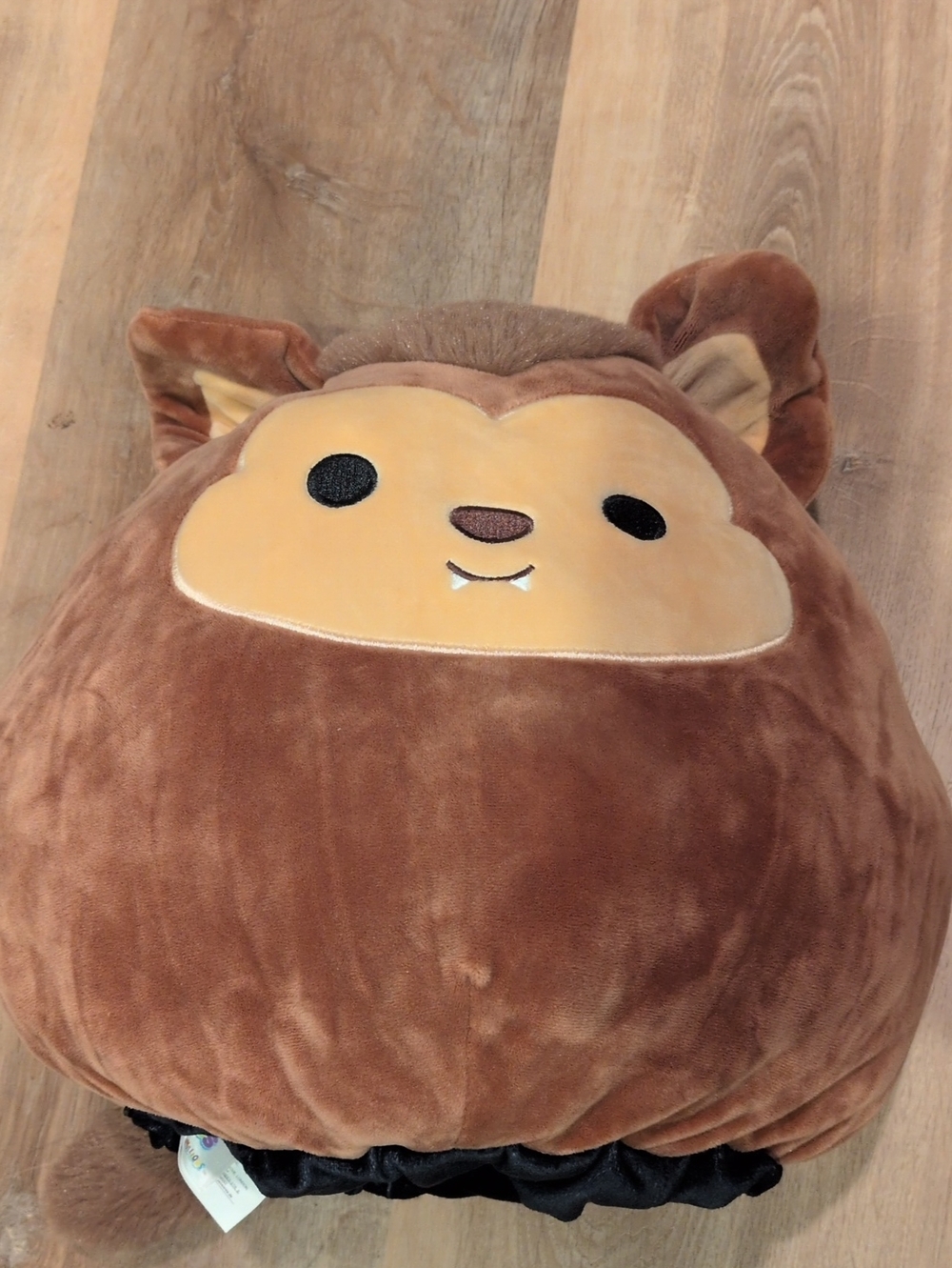 Flip mallow squishmallow vampire and Woodland Animal Halloween plush 12" across